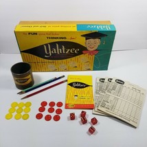 Yahtzee Dice Game Vintage Lowe&#39;s 1956 1961 Directions Score Pads - £9.58 GBP