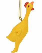 Tree Buddees Funny Rubber Chicken Christmas Ornaments Fun White elephant... - $15.95