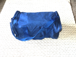 Merit Cigarette Duffle Bag Carry-On Travel Bag Weekender Gym Sports Luggage Blue - £23.98 GBP