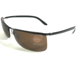 Silhouette Sonnenbrille 8597 60 6134 Schwarz Rechteckig Rahmen Mit Braun... - £127.15 GBP