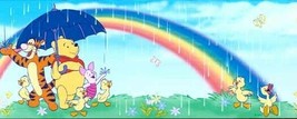 Winnie the Pooh Rainbow Disney Wallpaper Border 7057293B - £12.94 GBP