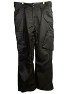 Boulder Gear Black Cargo Lined Snowboard Ski Snow Pants Medium Adjustabl... - £39.14 GBP