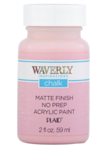 Waverly Inspirations 60740E Chalk Paint, Matte, Ballet Slipper Pink, 2 F... - £3.15 GBP