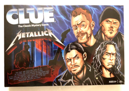 Metallica Clue Hasbro USAopoly Heavy Metal Thrash Hard Rock Game 2021 New Sealed - £57.99 GBP