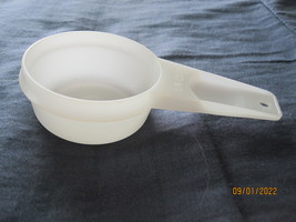 vintage Tupperware #765: Measuring Cup - 1/3 Cup - Milky White - $4.00