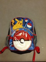 Pokemon Backpack with Lunch Box Pikachu Rowlet Torracat KG - £11.83 GBP