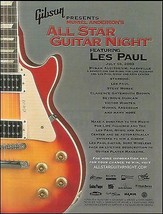 Muriel Anderson 2003 Gibson Les Paul Guitar All Star Night Concert advertisement - $4.01