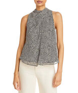 Joie Paul Printed Pleated Silk Top, Size XS - $59.70