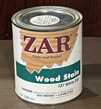 Quart Can ORIGINAL ZAR 137 WHITE OAK Oil Based Wood Stain &amp; Sealer 13712... - £47.29 GBP