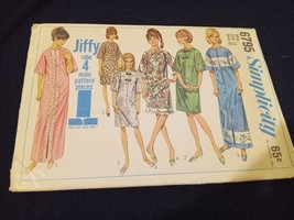 Vtg 66 Simplicity Pattern 6795 Loungewear Robe Sz 12 B 32 cut&amp;Complete - £5.67 GBP