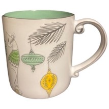 Spectrum Designz Mug Christmas Cat &amp; Ornaments Ceramic 2020 Coffee Tea Cup - £17.13 GBP