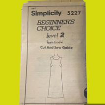 Simplicity 5227 Jumper Pattern Miss 12 1981 Uncut No Envelope Scoop Neck - £7.76 GBP