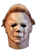 Michael Myers Mask Deluxe Halloween II Blood Tears Licensed by Universal Studios - £77.95 GBP