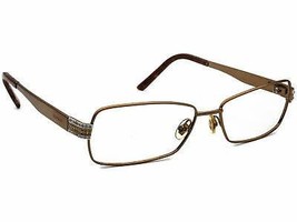 Gucci Eyeglasses GG2750 Shiny Brown Rectangular Metal Frame Italy 54[]15 140 - £47.95 GBP