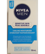 NIVEA MEN Sensitive Skin Cooling Moisturizer, NO DRYING ALCOHOL  50 mL d... - $7.91