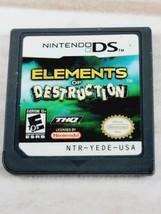 Elements Of Destruction (Nintendo DS, 2007) Tested Cartridge Only - £2.33 GBP