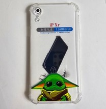 Soft Clear Phone Case For iPhone XR Sad Mandalorian Baby Yoda Grogu Star... - £3.87 GBP