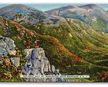 The Great Gulf Mt Washington White Mountains NH UNP LInen Postcard R27 - £2.70 GBP