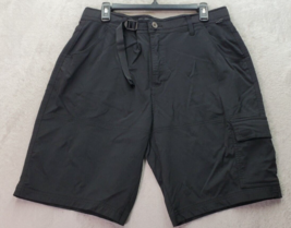 Gerry Shorts Mens Size 36 Black Nylon Adjustable Waist Hiking Stretch Fl... - $14.00
