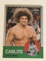 Carlito WWE Heritage Chrome Topps Trading Card 2007 #3 - £1.56 GBP