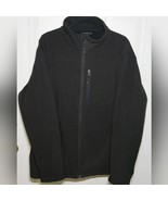 Snozu Performance Jacket Mens 2XL Black Full Zip Casual Softshell Outerwear - $49.23 CAD