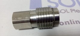 Parker NS-371-6F0 Hydraulic Fitting Quick Coupler NS3716F0 - $106.00