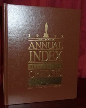 Annual Index To Motion Picture Credits 1992 First Edition Hardcover Leatherette - £32.36 GBP