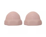 Case Replacement Ceramic Toilet Bolt Caps - Set of 2 - Venetian Pink - £35.62 GBP