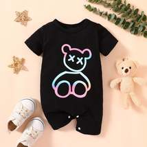 Baby Bear Graphic Short Sleeve Romper - £22.23 GBP