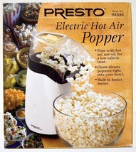 Vintage Presto Electric Hot Air Popcorn Popper Butter Dish 04846 New In Box NOS - £15.64 GBP