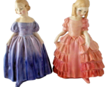 ROYAL DOULTON Bone China Marie &amp; Rose Figurines England - £71.05 GBP