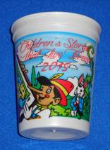 Walt Disney&#39;s Pinocchio Mardi Gras Cup Mother Goose Princess And The Frog Rabbit - £3.13 GBP