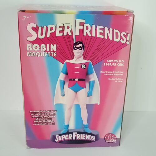 Super Friends Robin 8 3/4&quot; Maquette Limited Edition #360/1500 DC Direct ... - $178.19