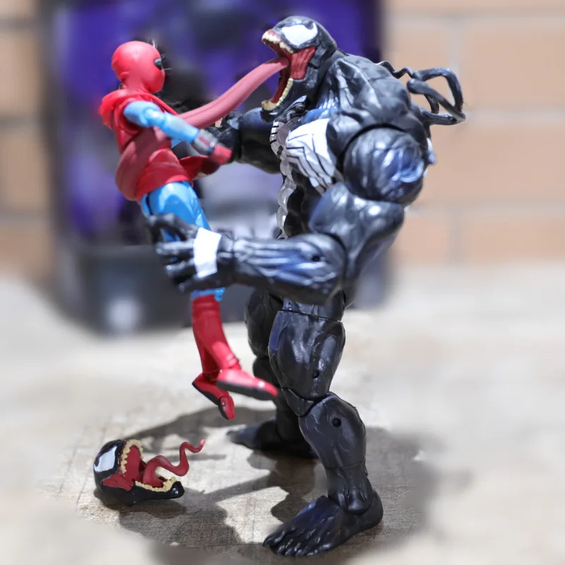 Anime Marvel Legends Venom Carnage Action Figure Model Toys Cool Doll - £26.17 GBP+