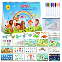 Busy Book For Kids - Montessori Toys For 1+ Year Old Girls Boys Preschool Learni - £31.63 GBP