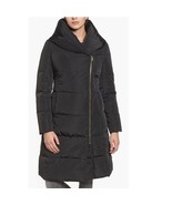 Cole Haan Down &amp; Feather Coat, Pillow Collar, Black, Medium (8/10), NWT - $278.99 CAD