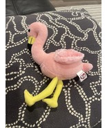 Ty Beanie Babies 2.0 Play Online 2008 Splits Pink Flamingo DOB 5/17/08 - $153.32 MXN