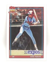 1991 Topps Baseball Card #558 - Otis Nixon - Montreal Expos - OF - £0.78 GBP