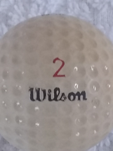 Wilson Blue Ridge Vintage Golf Ball - $18.50