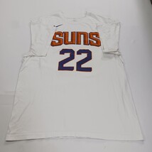 The Nike Tee NBA Deandre Ayton #22 Phoenix Suns Men's White T-Shirt Size XL image 15