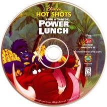 Disney Hot Shots Disney&#39;s Terk Tantor Power Lunch Microsoft Windows PC CD - $10.85