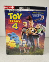 TOY STORY 4 4K Ultra HD/Blu-ray 3 Disc Limited Edition NEW Gallery/Storybook A60 - $11.98