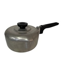 Wagner Ware Magnalite 4680 Small Sauce Pan Pot With Lid 1 Qt Chipped Handle - $29.67