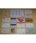 VTG SALESMAN BUSINESS CARD OLD PAPER ST. PAUL PONTIAC HILLBILLY JAMBOREE... - £52.15 GBP