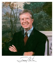 Jimmy Carter 39TH President Of The Usa Autographed Signed 8X10 Photo - £6.71 GBP