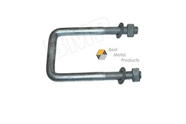 (8) Trailer Steel U-BOLTS 3&quot; Square Axle Spring M14 U-BOLT 9/16&quot;X5 5/16”1000305 - £66.52 GBP