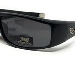 Locs - Flat Top Wrap OG Gangsta Hardcore Sunglasses (White) - £6.68 GBP