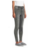 NO Boundaries Juniors Super High Rise Skinny Jeans Size 11 Color Gray - £13.47 GBP