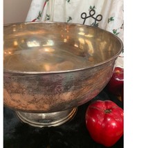 Silver plate centerpiece  bowl, 20 inch - £153.86 GBP