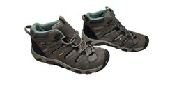 KeenKoven Mid WP Hiking Boots - Women&#39;s Gargoyle/Mineral Blue - £31.96 GBP